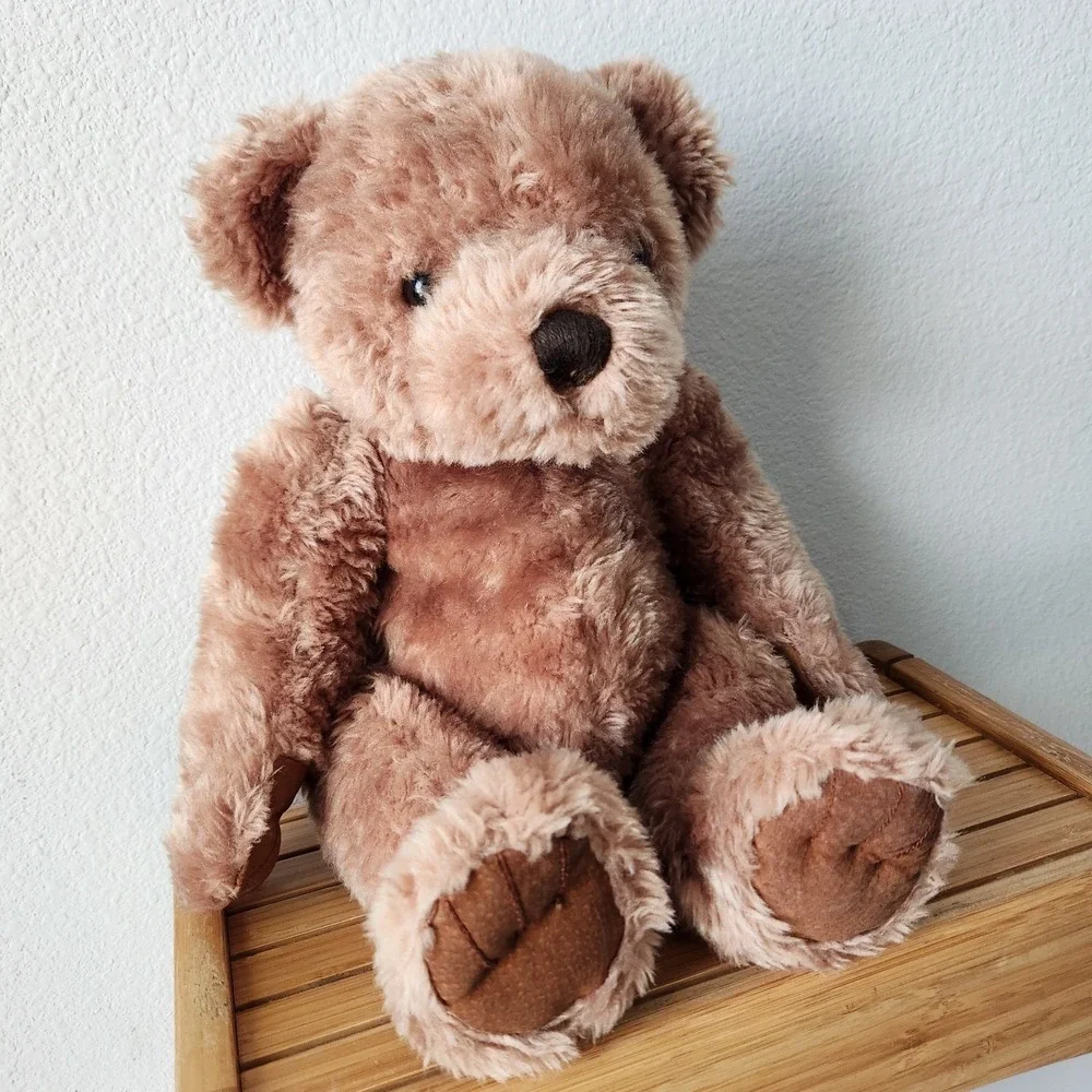 Hometown Products Soft Brown Bear Plush Stuffed Animal Sitting Traditional‎
